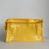 Toiletry bag cosmetic bag portable new large capacity swimming bathing travel skin care products storage bag(yellow)