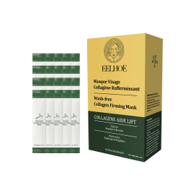 EELHOE Collagen Sleep Mask Improves Skin Hydration And Moisturizing Skin Care Applicator Wash Free Mask
