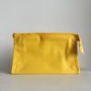 Toiletry bag cosmetic bag portable new large capacity swimming bathing travel skin care products storage bag(yellow)