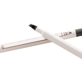 Three or Four-Tip Liquid Eyebrow Pencil (Type: Black three)