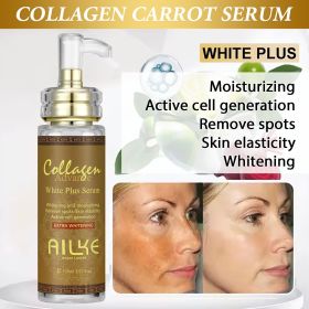 AILKE Collagen Lightening Kit, Cleansing, Moisturizer, Hydration, Blemish Removal Cream, Antioxidant, Brightening Body Lotion (Color: 100ML SERUM)