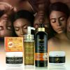 AILKE Collagen Lightening Kit, Cleansing, Moisturizer, Hydration, Blemish Removal Cream, Antioxidant, Brightening Body Lotion